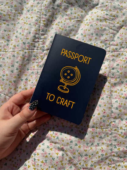 Passport to Craft A6 Notebook