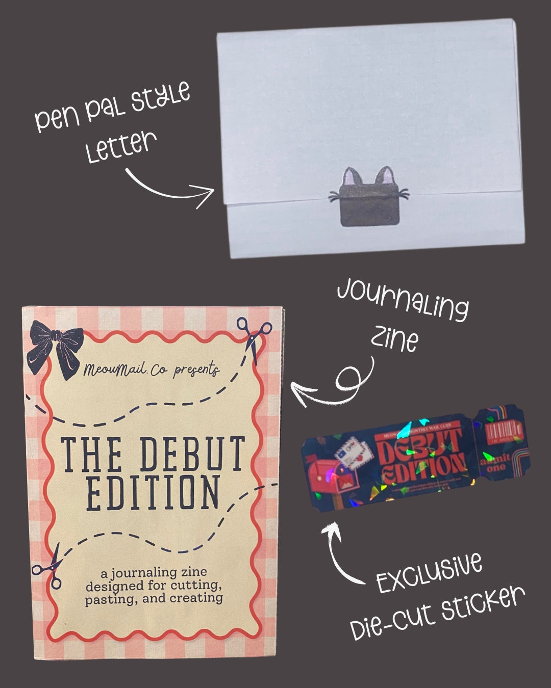 Meow Mail - A Monthly Zine Mail Club