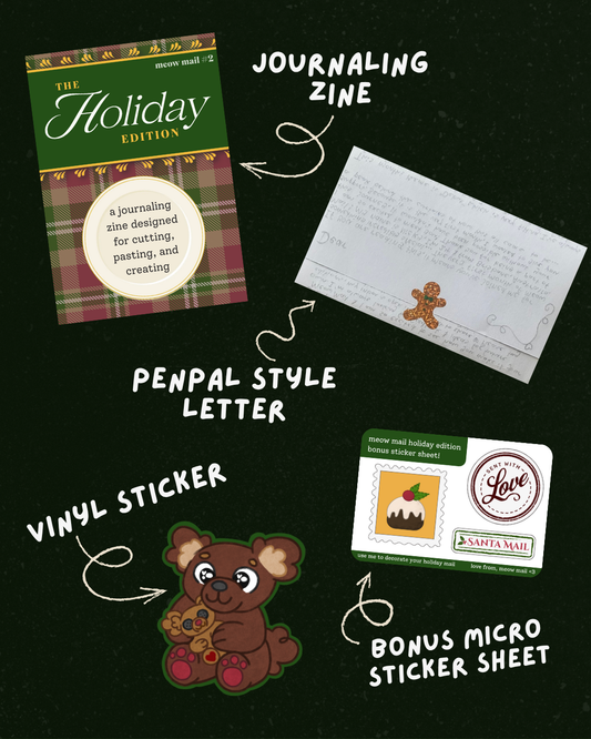 Meow Mail - Monthly Zine Mail Club