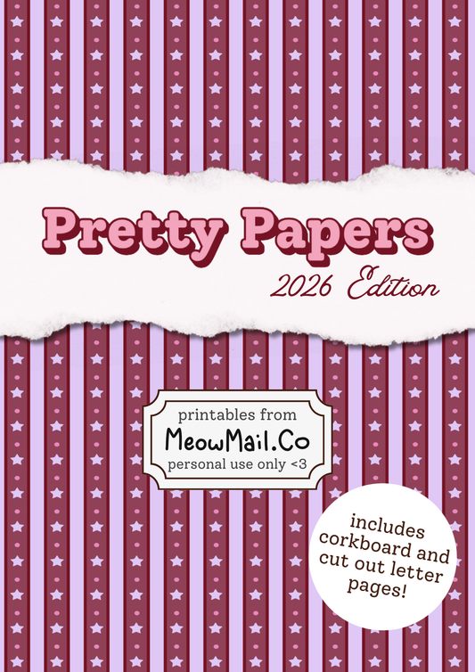 (Digital) Pretty Papers: Volume 2026
