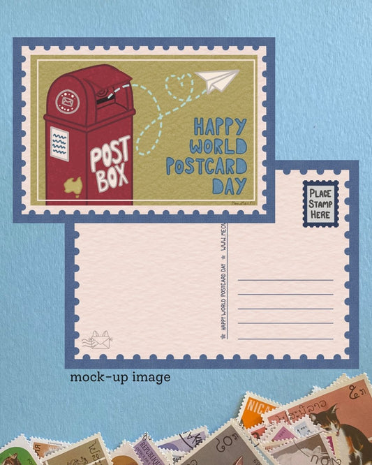 World Postcard Day - Postcard