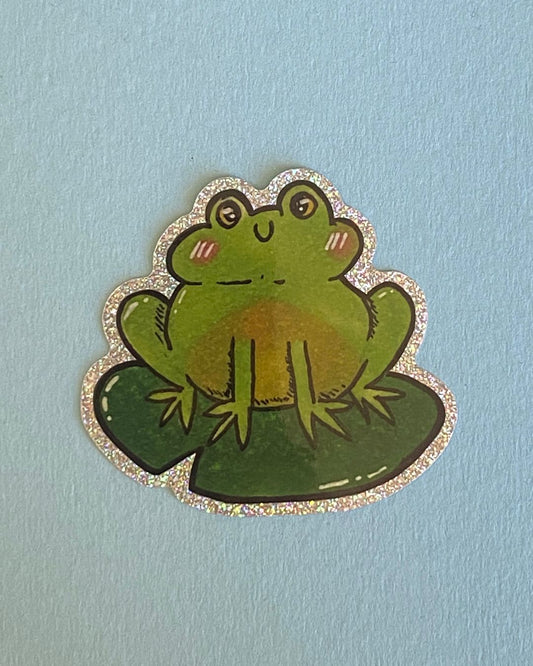 Frogbert - Pixie Dust Holographic Sticker