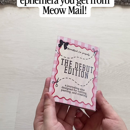 Cutting Out All of the Ephemera From Debut Edition