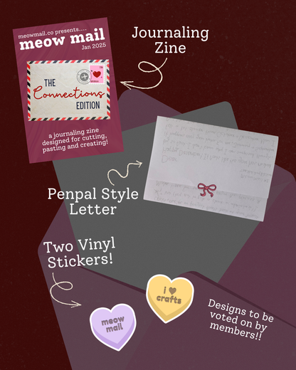 Meow Mail - Monthly Zine Mail Club